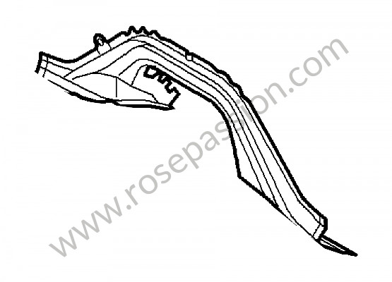 P126008 - Cross member for Porsche Cayenne / 957 / 9PA1 • 2007 • Cayenne turbo • Automatic gearbox