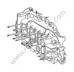 P12601 - Crankcase for Porsche 914 • 1971 • 914 / 6 • Automatic gearbox