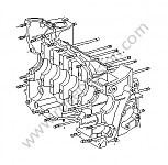 P12601 - Carter moteur pour Porsche 914 • 1972 • 914 / 6 • Boite manuelle 5 vitesses