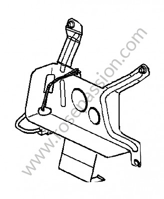 P126087 - Support for Porsche Cayenne / 957 / 9PA1 • 2008 • Cayenne turbo • Automatic gearbox