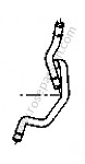 P126504 - Tube de chauffage pour Porsche Cayenne / 955 / 9PA • 2003 • Cayenne s v8 • Boite manuelle 6 vitesses
