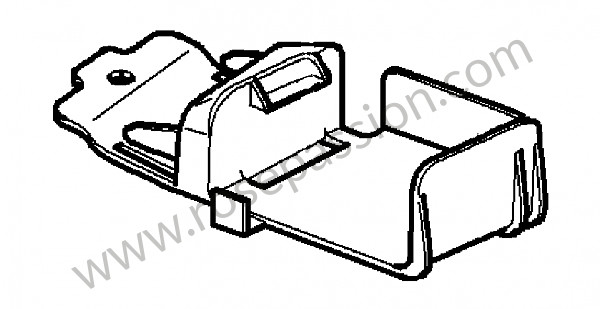 P126596 - Suporte de mancal para Porsche Cayenne / 957 / 9PA1 • 2010 • Cayenne s v8 • Caixa manual 6 velocidades