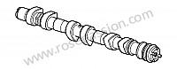 P127389 - Camshaft for Porsche 997 GT3 / GT3-2 • 2008 • 997 gt3 3.6 • Coupe • Manual gearbox, 6 speed