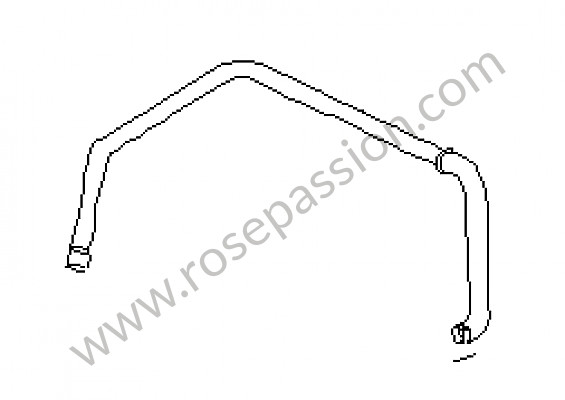 P128012 - Conducto de aire para Porsche Boxster / 987 • 2007 • Boxster 2.7 • Cabrio • Caja manual de 5 velocidades
