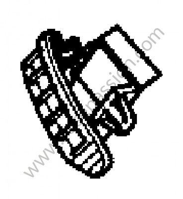 P128418 - Tie-wrap for Porsche Cayenne / 957 / 9PA1 • 2009 • Cayenne diesel • Automatic gearbox