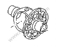 P130776 - Carcasa de compensacion para Porsche Boxster / 987 • 2006 • Boxster 2.7 • Cabrio • Caja manual de 5 velocidades