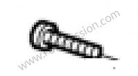 P130821 - Pan-head screw for Porsche 997-1 / 911 Carrera • 2008 • 997 c2 • Cabrio • Automatic gearbox