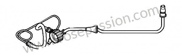 P131195 - Tuyauterie d'embrayage pour Porsche Cayenne / 957 / 9PA1 • 2009 • Cayenne v6 • Boite manuelle 6 vitesses