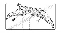 P131629 - Plenum panel for Porsche Cayenne / 955 / 9PA • 2005 • Cayenne v6 • Automatic gearbox