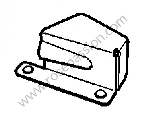 P132014 - Sicherungsblech für Porsche Boxster / 987-2 • 2011 • Boxster 2.9 • Cabrio • Porsche doppelkupplungsgetriebe