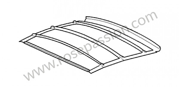 P132268 - Roofliner for Porsche 997 Turbo / 997T / 911 Turbo / GT2 • 2008 • 997 turbo • Cabrio • Automatic gearbox
