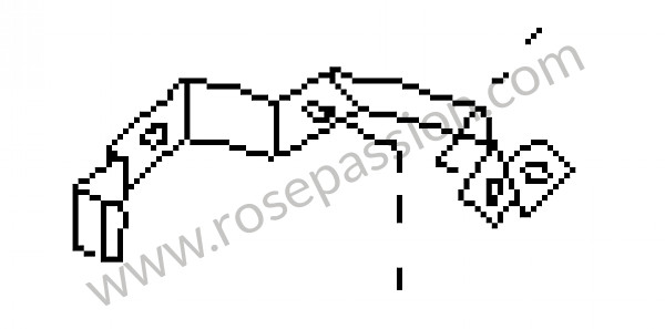 P132907 - Suporte de mancal para Porsche Boxster / 987 • 2007 • Boxster s 3.4 • Cabrio • Caixa automática