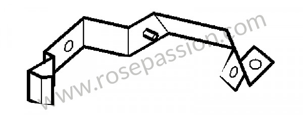 P132907 - Houder voor Porsche Boxster / 987-2 • 2011 • Boxster spyder 3.4 • Cabrio • Bak pdk
