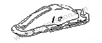 P13351 - Palier fixation levier frein à main pour Porsche 911 G • 1984 • 3.2 • Coupe • Boite manuelle 5 vitesses