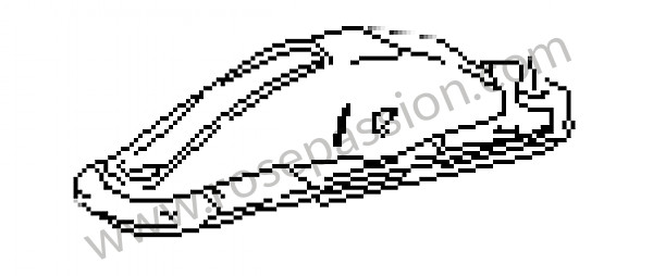 P13351 - Suporte de mancal para Porsche 911 G • 1985 • 3.2 • Cabrio • Caixa manual 5 velocidades