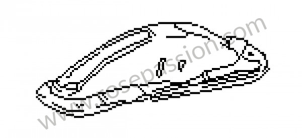 P13351 - Caballete de apoyo para Porsche 911 G • 1989 • 3.2 g50 • Cabrio • Caja manual de 5 velocidades