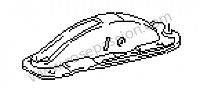 P13351 - Bevestigingslager hendel handrem voor Porsche 911 G • 1979 • 3.0sc • Targa • Automatische versnellingsbak
