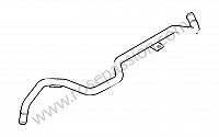 P134858 - Tubo de calefaccion para Porsche 997-2 / 911 Carrera • 2010 • 997 c4 • Targa • Caja pdk