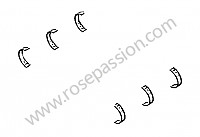 P134865 - Crankshaft bearing for Porsche 991 • 2013 • 991 c2s • Cabrio • Manual gearbox, 7 speed