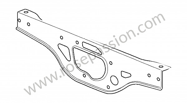 P134942 - Soporte de motor para Porsche 997-2 / 911 Carrera • 2012 • 997 c4 gts • Cabrio • Caja manual de 6 velocidades