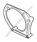 P134943 - Intermediate flange for Porsche 997 Turbo / 997T2 / 911 Turbo / GT2 RS • 2012 • 997 turbo • Cabrio • Manual gearbox, 6 speed
