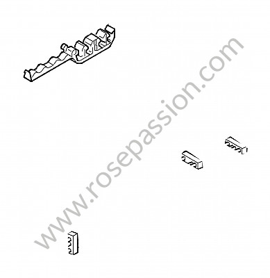 P135248 - Line bracket for Porsche Cayenne / 957 / 9PA1 • 2007 • Cayenne turbo • Automatic gearbox