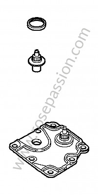 P135257 - Besturingsmodule voor Porsche Cayenne / 957 / 9PA1 • 2007 • Cayenne s v8 • Manuele bak 6 versnellingen
