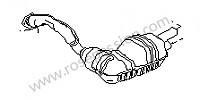 P135869 - Katalysator voor Porsche Boxster / 987 • 2008 • Boxster 2.7 • Cabrio • Manuele bak 5 versnellingen
