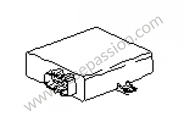 P135998 - Unidad de mando para Porsche Boxster / 987 • 2008 • Boxster s 3.4 • Cabrio • Caja auto