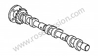 P136015 - Camshaft for Porsche Boxster / 986 • 2004 • Boxster s 3.2 • Cabrio • Manual gearbox, 6 speed