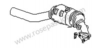 P136174 - Katalysator voor Porsche 997-1 / 911 Carrera • 2006 • 997 c4 • Cabrio • Manuele bak 6 versnellingen