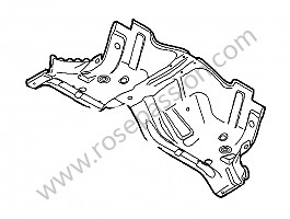 Plage arrière / cuvette de siège pour Porsche 997 GT3 / GT3-2 • 2007 • 997 gt3 rs 3.6 • Coupe • Boite manuelle 6 vitesses