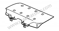 P136865 - Soporte de aplicaciones control de asistencia al estacionamiento para Porsche 997-2 / 911 Carrera • 2011 • 997 c4s • Coupe • Caja pdk