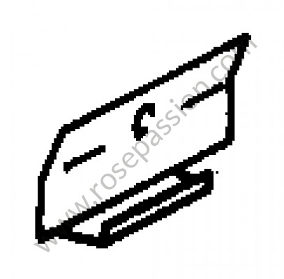 P13755 - Handschuhkastendeckel für Porsche 912 • 1968 • 912 1.6 • Targa • 5-gang-handschaltgetriebe