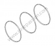 P138613 - Set of piston rings for Porsche Boxster / 987-2 • 2009 • Boxster 2.9 • Cabrio • Manual gearbox, 6 speed