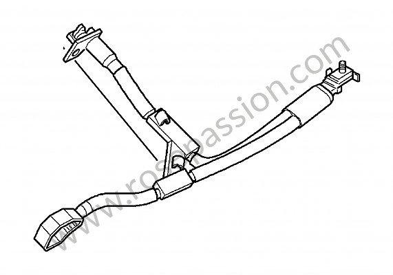 P138682 - Tramo de cables para Porsche Boxster / 987-2 • 2009 • Boxster 2.9 • Cabrio • Caja pdk