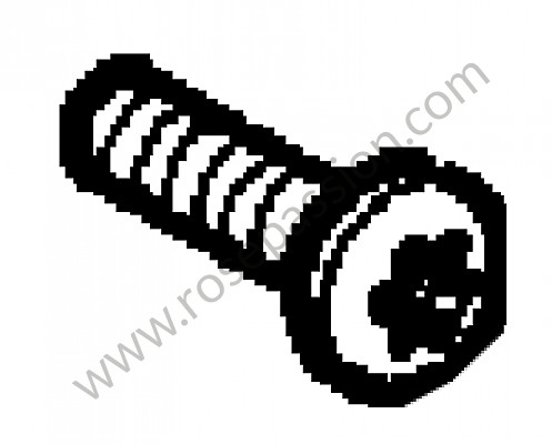 P138708 - Torx screw for Porsche 997-2 / 911 Carrera • 2009 • 997 c2 • Coupe • Pdk gearbox