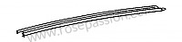 P13881 - Geleiderrail voor Porsche 912 • 1967 • 912 1.6 • Coupe • Manuele bak 5 versnellingen