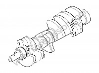 P138986 - Kurbelwelle für Porsche Cayenne / 957 / 9PA1 • 2010 • Cayenne turbo • Automatikgetriebe