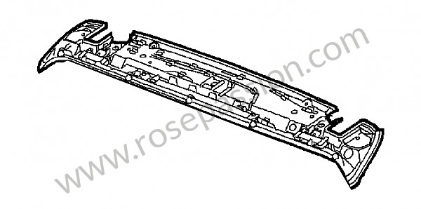 P139284 - Aileron arrière pour Porsche Cayenne / 957 / 9PA1 • 2009 • Cayenne v6 • Boite auto