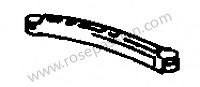 P13929 - Marco de techo para Porsche 912 • 1967 • 912 1.6 • Targa • Caja manual de 4 velocidades
