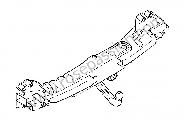 P139814 - Koppelingshaak voor Porsche Cayenne / 957 / 9PA1 • 2010 • Turbo s • Automatische versnellingsbak