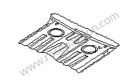 P139920 - Plancher du coffre pour Porsche Boxster / 987 • 2005 • Boxster 2.7 • Cabrio • Boite manuelle 5 vitesses