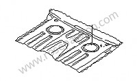 P139920 - Plancher du coffre pour Porsche Boxster / 986 • 1997 • Boxster 2.5 • Cabrio • Boite auto