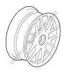 P140627 - Disc wheel for Porsche 997-2 / 911 Carrera • 2011 • 997 c2 gts • Coupe • Manual gearbox, 6 speed