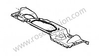 P140672 - Pared transversal para Porsche 997-1 / 911 Carrera • 2007 • 997 c4 • Targa • Caja manual de 6 velocidades