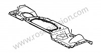 P140672 - Pared transversal para Porsche 997-2 / 911 Carrera • 2011 • 997 c4 gts • Cabrio • Caja manual de 6 velocidades