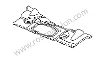 P140672 - Pared transversal para Porsche 996 GT3 / GT3-1 • 2004 • 996 gt3 • Coupe • Caja manual de 6 velocidades