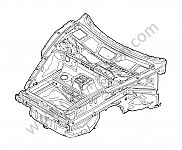P140692 - Body front section for Porsche 997-1 / 911 Carrera • 2008 • 997 c4 • Cabrio • Automatic gearbox