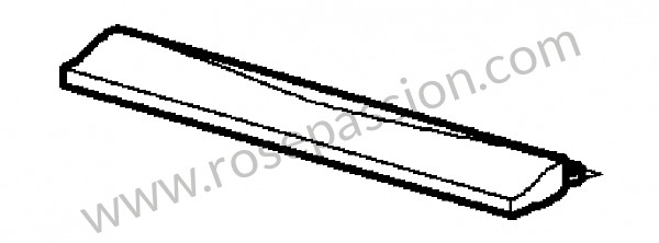 P141080 - Pièce entretoise pour Porsche 997-2 / 911 Carrera • 2012 • 997 c4 • Cabrio • Boite manuelle 6 vitesses